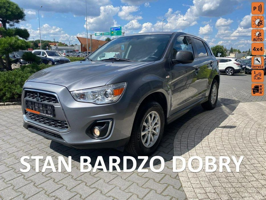Mitsubishi ASX multifunkcja, klimatronic, 6-bieg, ekonomiczny, stan bdb