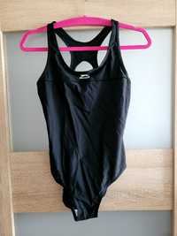 Czarny jednoczęściowy strój kąpielowy 42 Slazenger damski