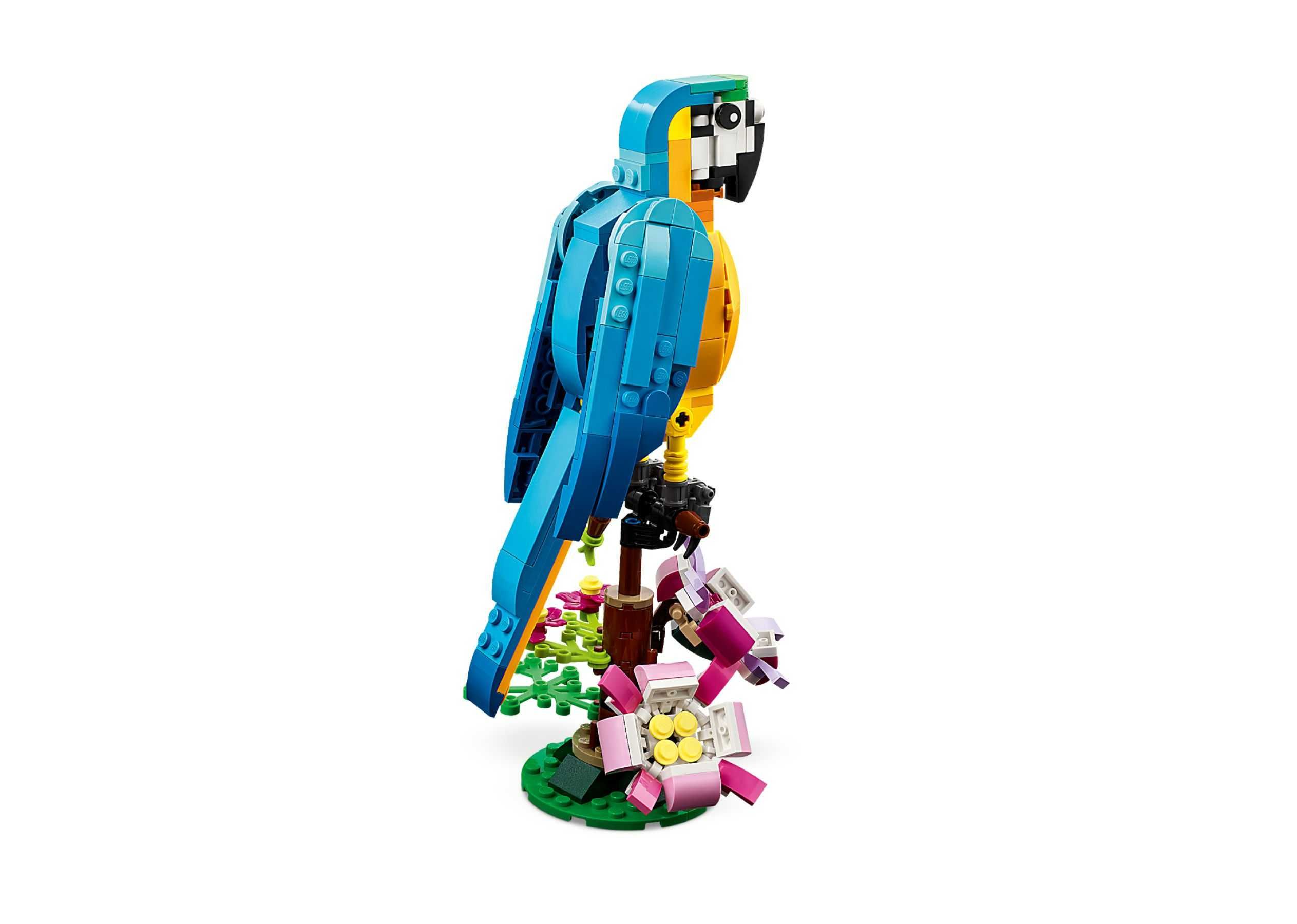 8 zestawów LEGO® 31136 Creator 3w1 - Egzotyczna papuga