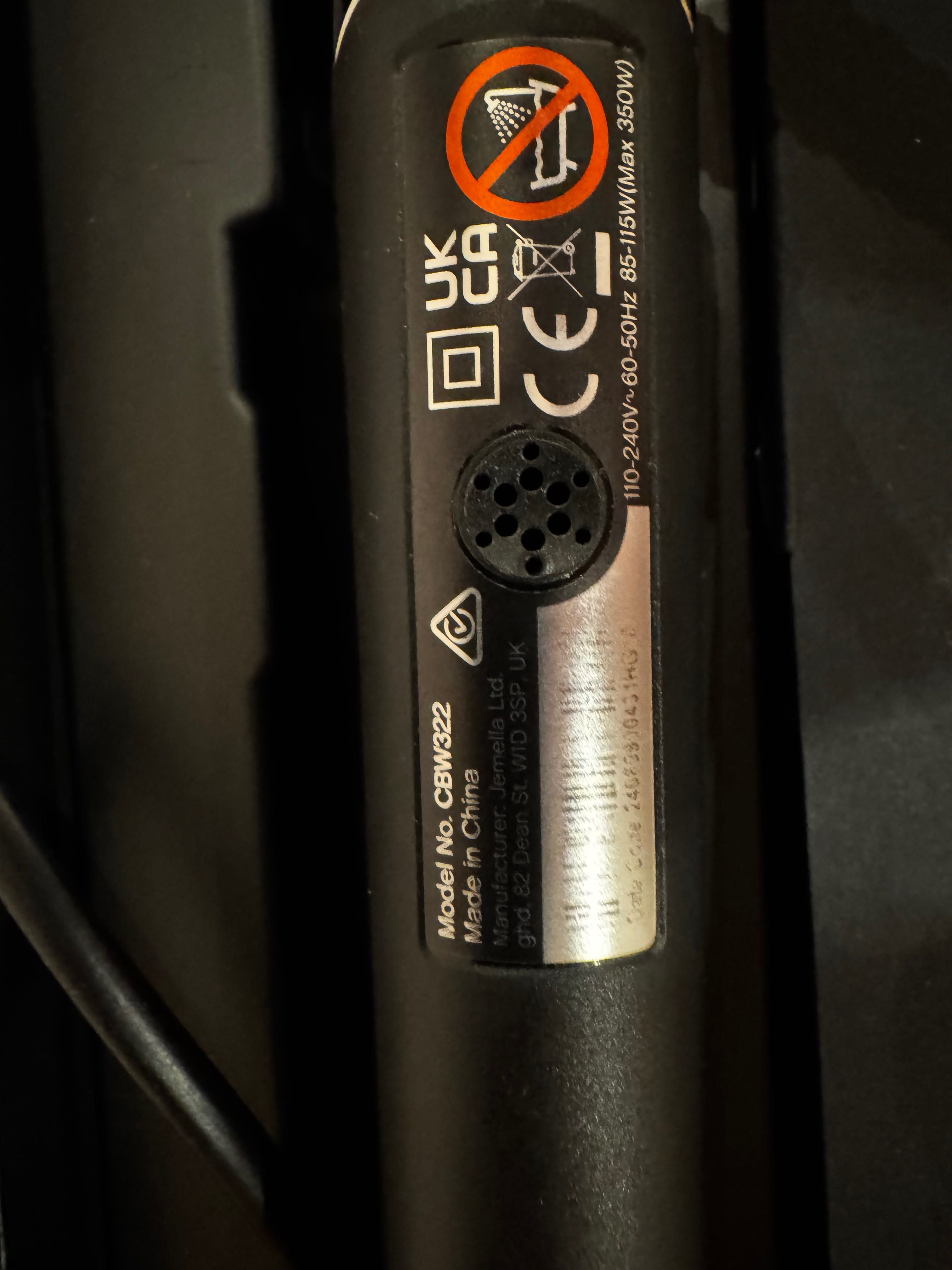 Escova GHD nova, com garantia