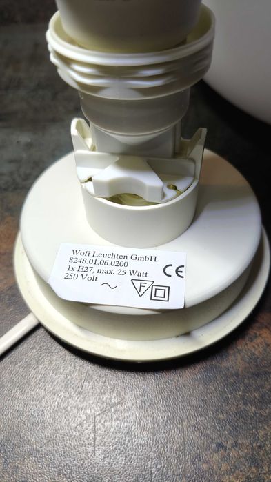 Lampa, kula Vofi , Niemcy, vintage