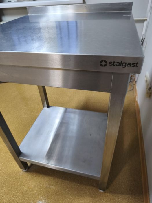 Stół roboczy stalgas ze stali nierdzewnej 60x60