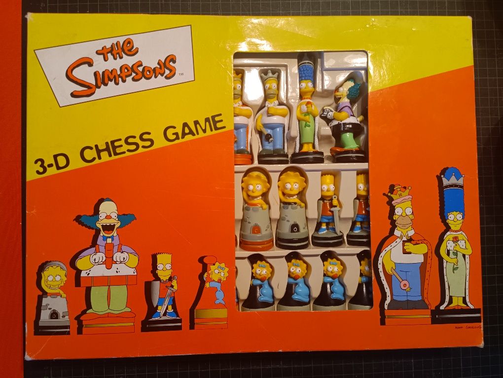 Xadrez Simpsons em óptimo estado