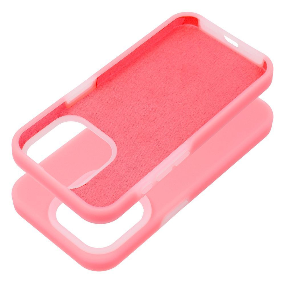 Etui Plecki Candy Case Do Iphone 15 Pro Różowy + Szkło 9H