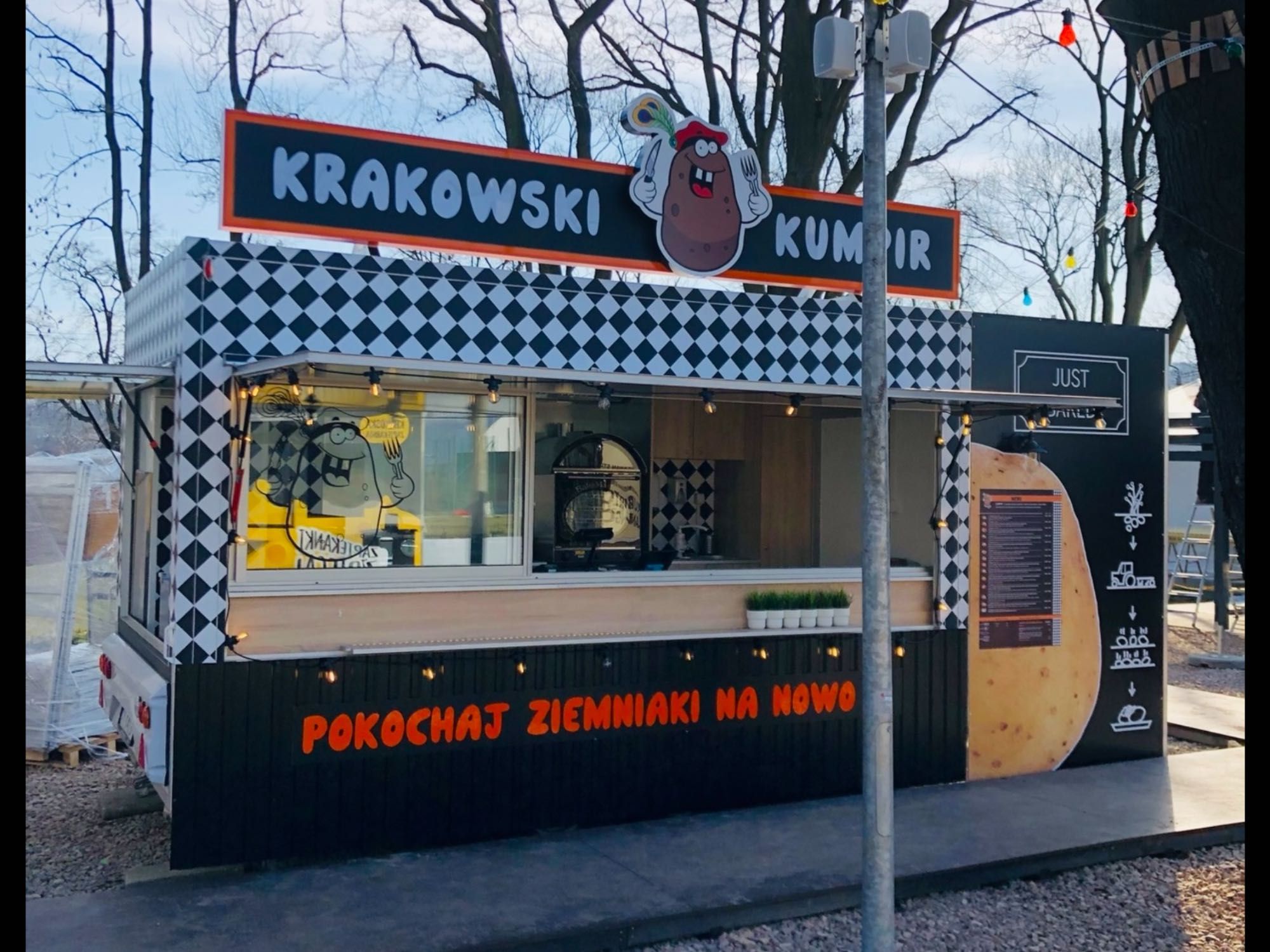 Przyczepa Gastronomiczna, Food Truck, GOTOWY BIZNES Kumpir