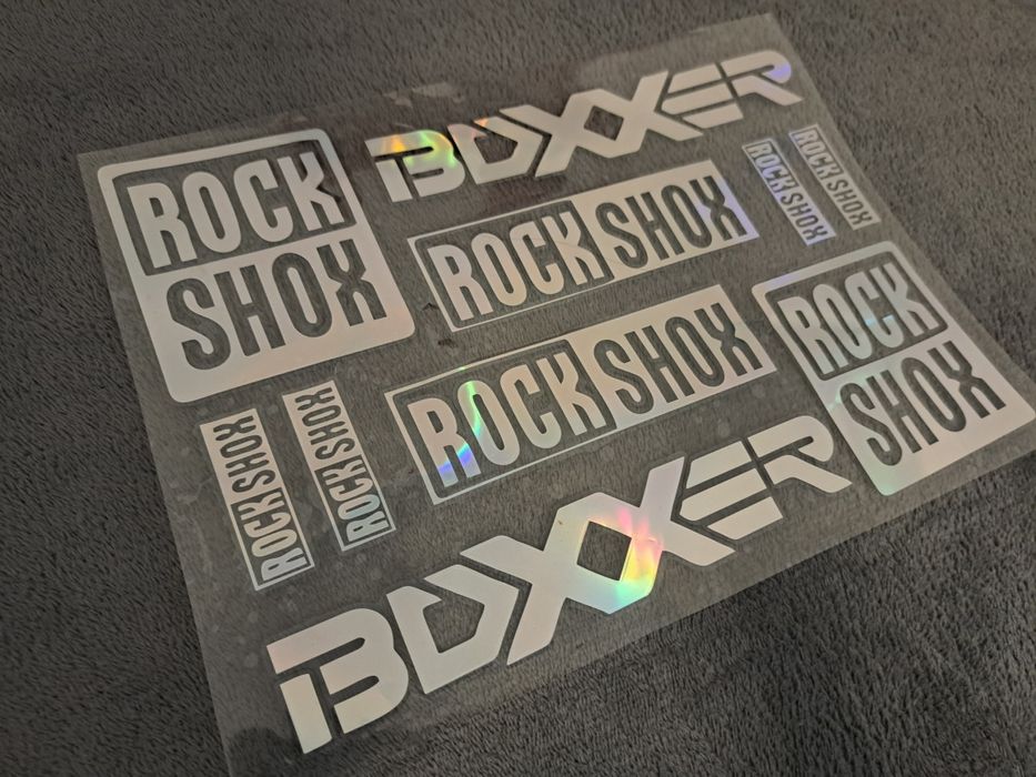 Naklejki Rockshox Boxxer Pryzmat Kameleon NOWE