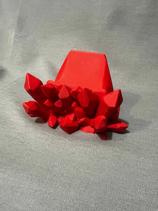 3D print Ps5 pad holder Crystal red