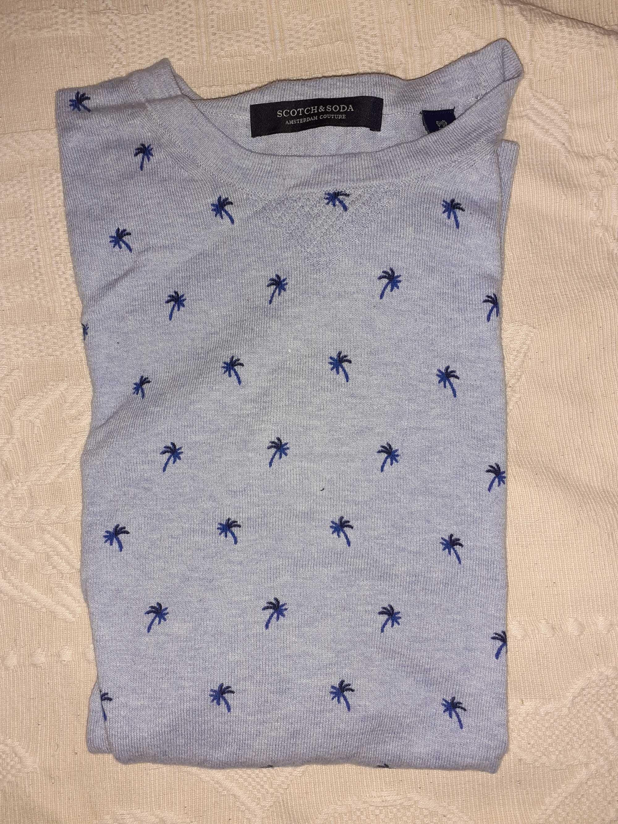 Camisola manga comprida slim fit - SCOTCH & SODA.