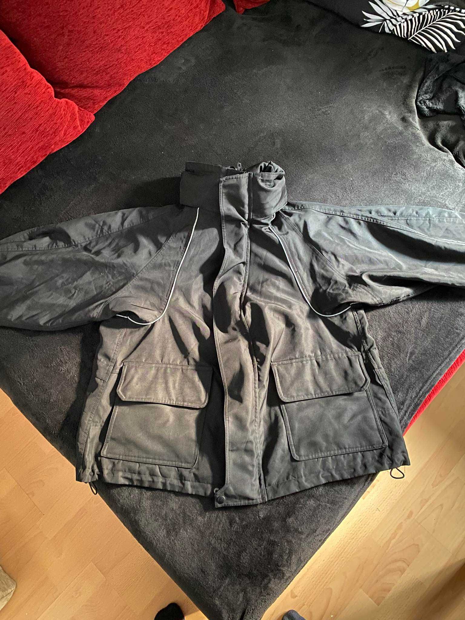Balenciaga windjacket deszczóka wiatrówka Y2k boxy oversize premium