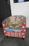 Versa - fotel patchwork! W stanie idealnym!