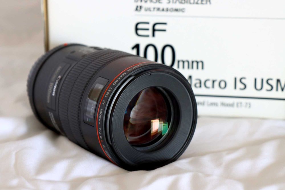 Objectiva Canon 100mm f2,8L Macro