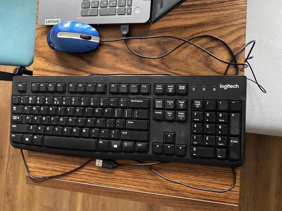 Klawiatura do laptopa Logitech K120 for business+ gratis myszka