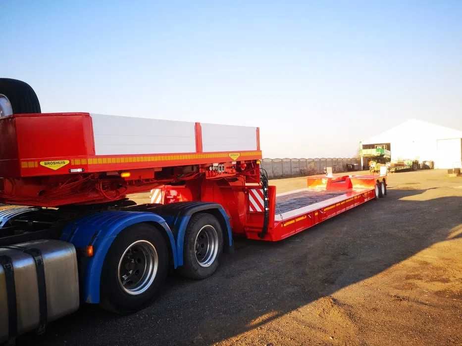 Naczepa Niskopodwoziowa Broshuis 2 ABD - Tiefbett