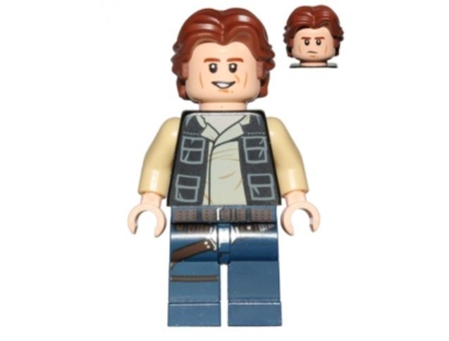 LEGO star wars minifigurka Han Solo sw0771