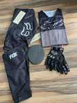 Strój Strój FOX MX Legion (Black)(cross,quad,enduro,mtb,dh)