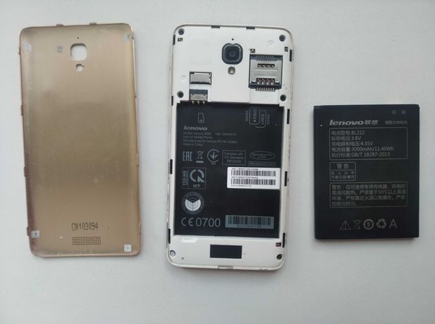 Телефон Lenovo S660 под восстановление, ремонт запчасти