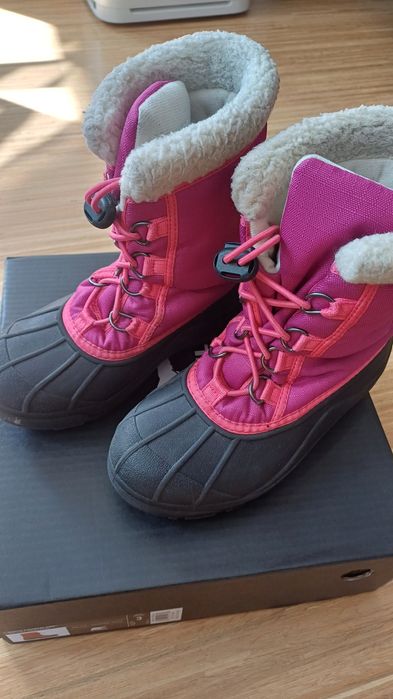 Buty zimowe Śniegowce dziecięce SOREL YOUTH Cumberland Deep Blush