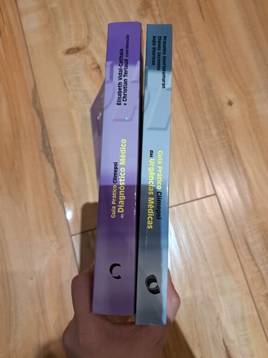 Livros Guia Praticos : Diagnóstico  Medico e Urgências médicas