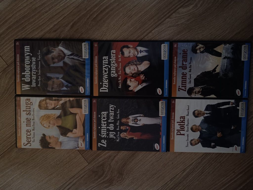 Kolekcja "Komedie najlepsze pod słońcem 6 filmów dvd