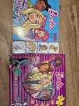 Barbie książka memos gra puzzle zestaw