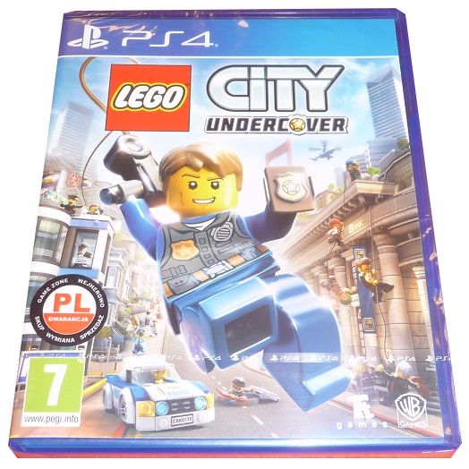 LEGO City Undercover PS4 + Slim + Pro + PS5 = PŁYTA PL Wejherowo