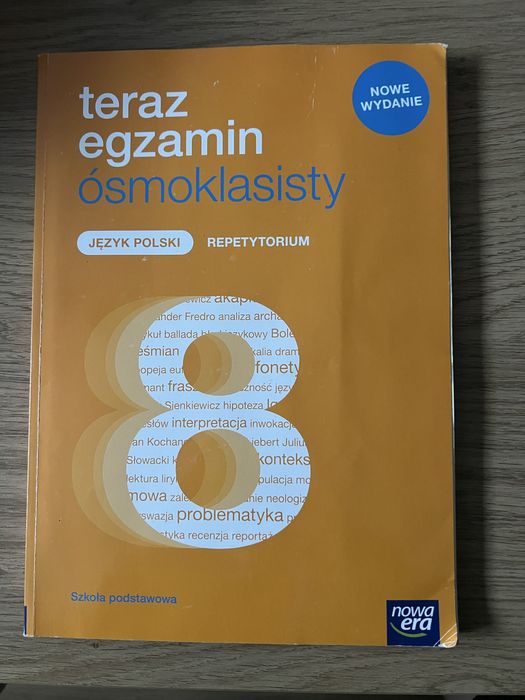 Repetytorium teraz egzamin ósmoklasisty język polski