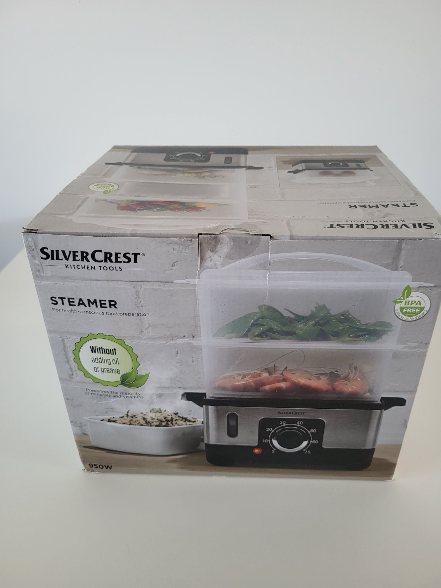 SILVERCREST | Parowar SDG 950 C3 , 950 W