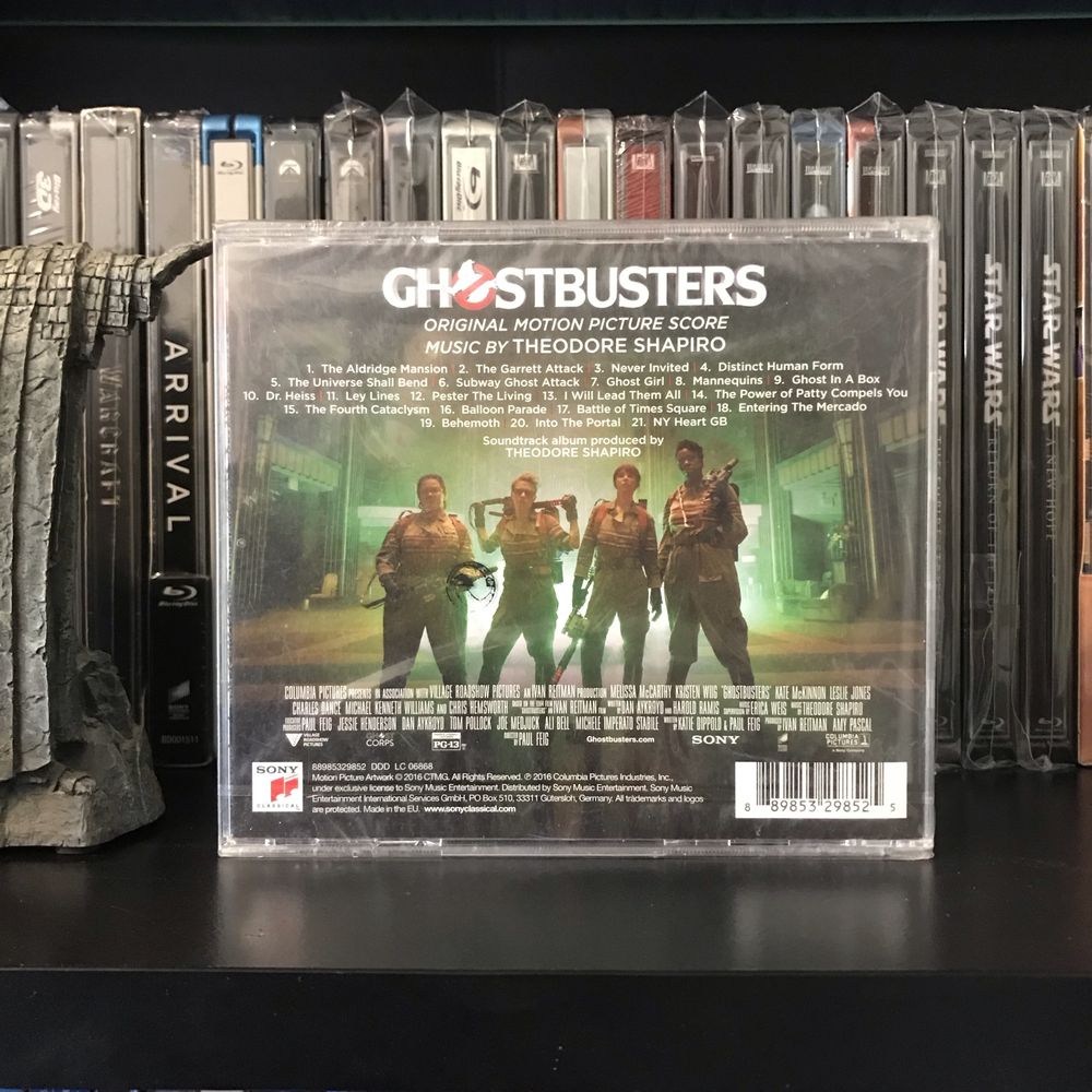 CD: Theodore Shapiro - Ghostbusters (2016)