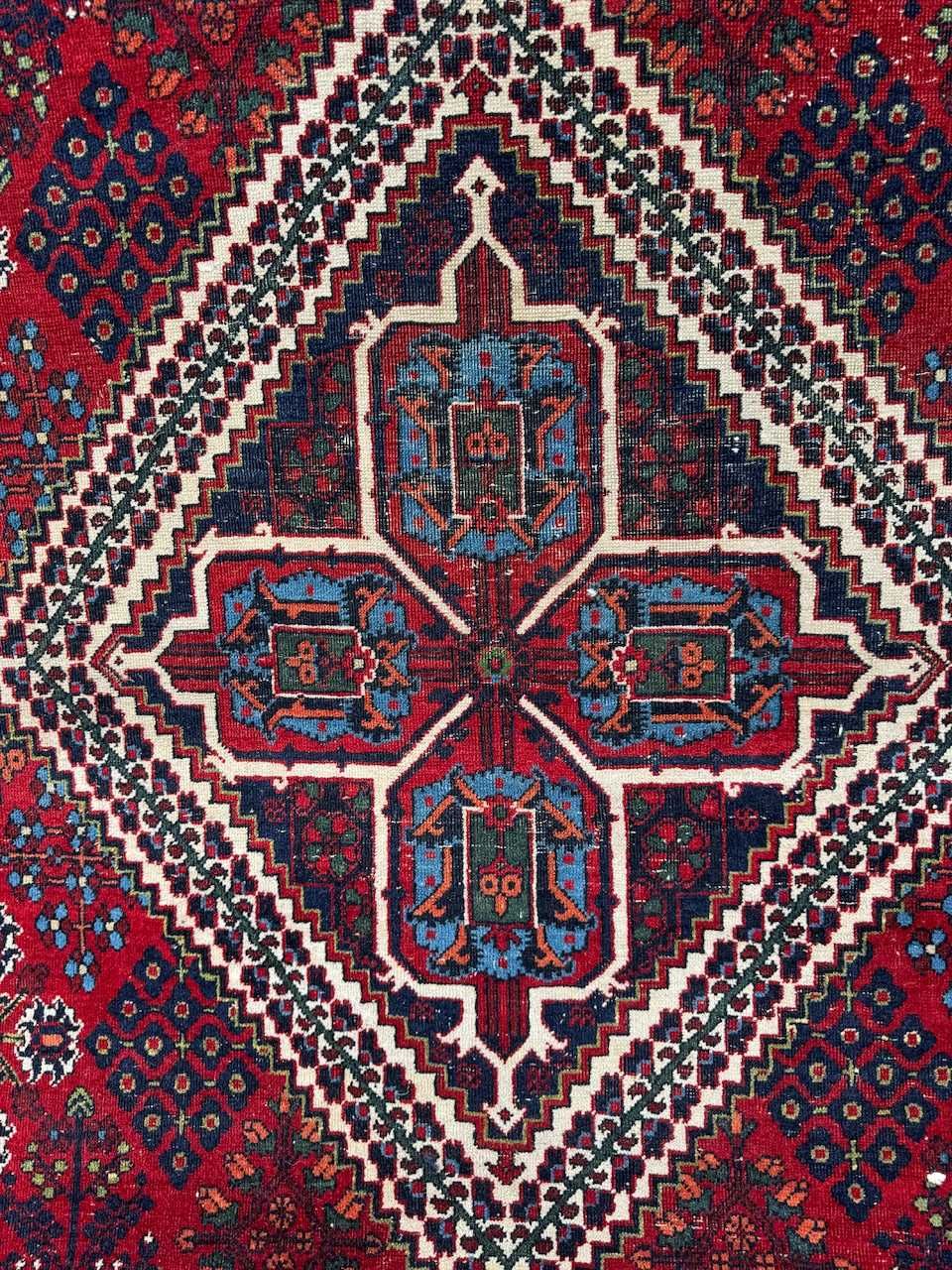 Vintage kaszmirowy dywan perski r.tkany Iran Dojegan 330x226 gal 17tyś