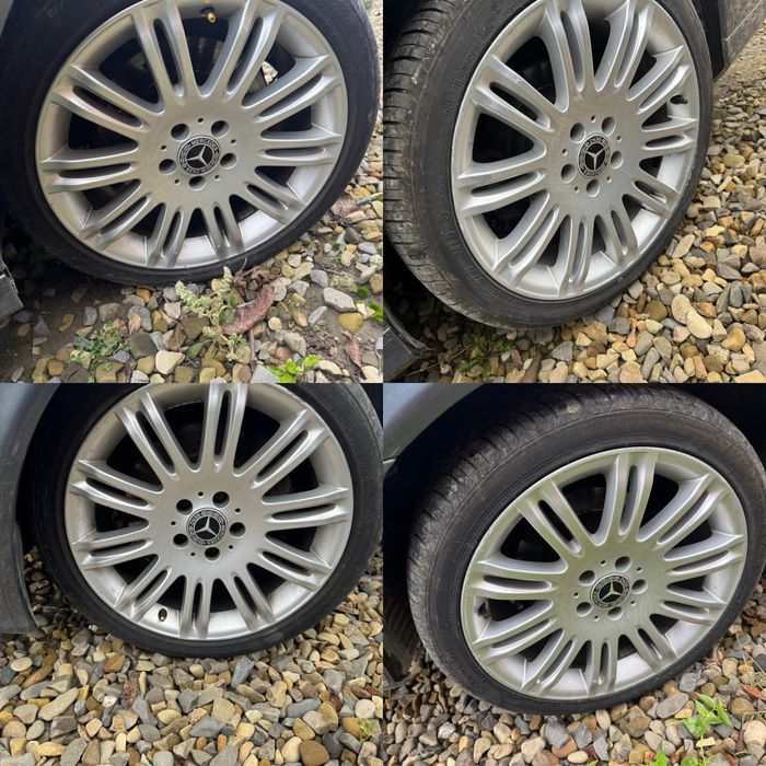 Диски з резиною mercedes w211 r18 ronall evo різноширокі