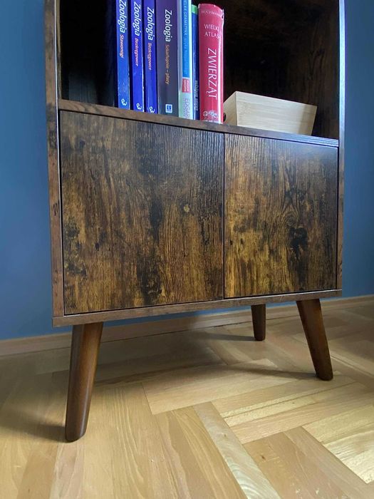 Regał/ biblioteczka w stylu PRL vintage, retro