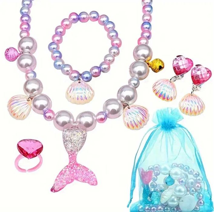 Kostium Mała Syrenka Ariel Arielka, r. 140 przebranie