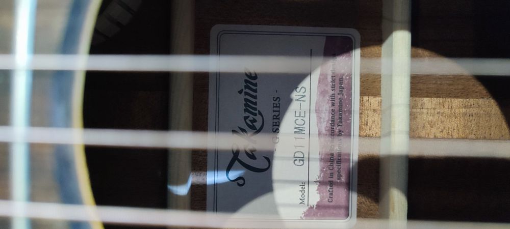 Gitara elektroakustyczna Takamine GD11MCE-NS – stan idealny!

⸻

Opis: