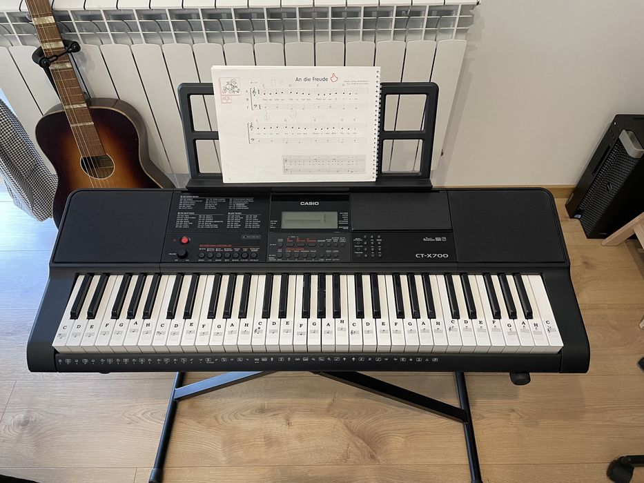 kayboard Casio CT-X700, pianino elektroniczne