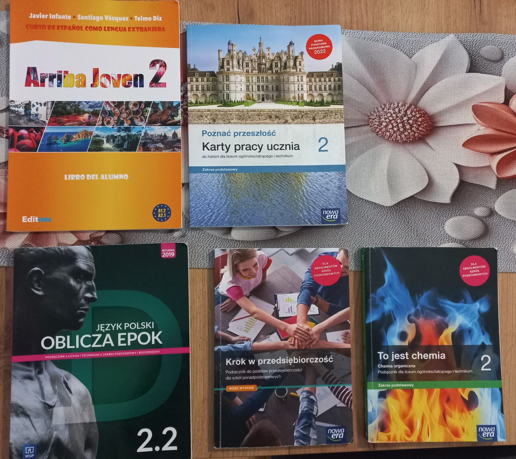 Książki do II klasy LO