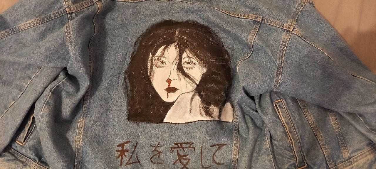 kurtka jeansowa (custom)