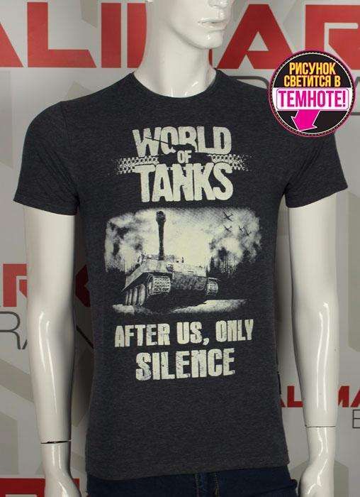 Футболки мужские WORLD of TANKS танки танк