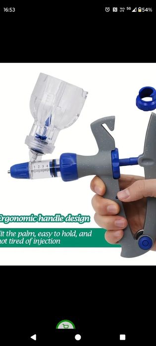 Pistolet do szczepienia gołębi