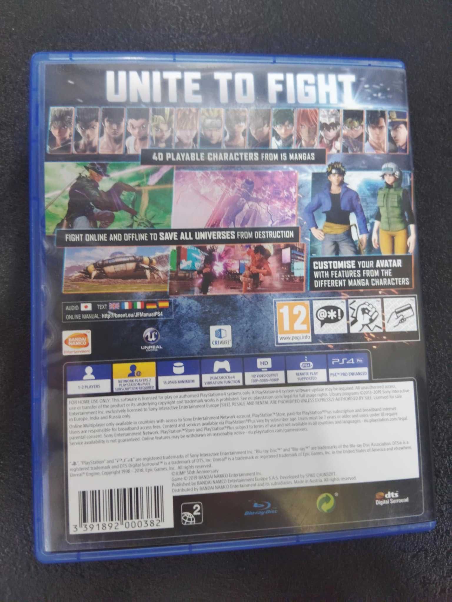 Jump Force PS4 Polskie napisy są w grze