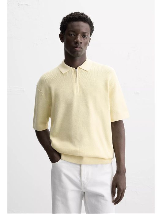 Трикотажна сорочка-поло  ZARA