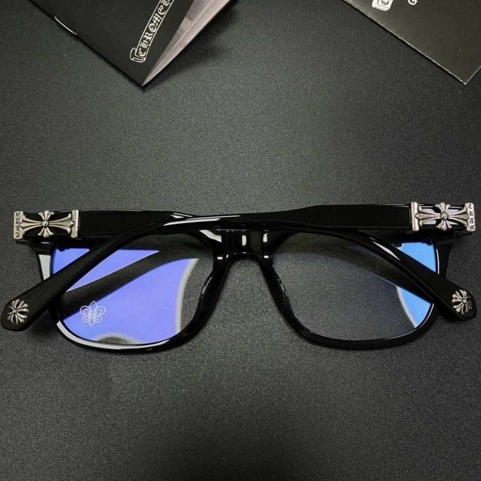 Окуляри Chrome Hearts з тонкою оправою очки хром хартс