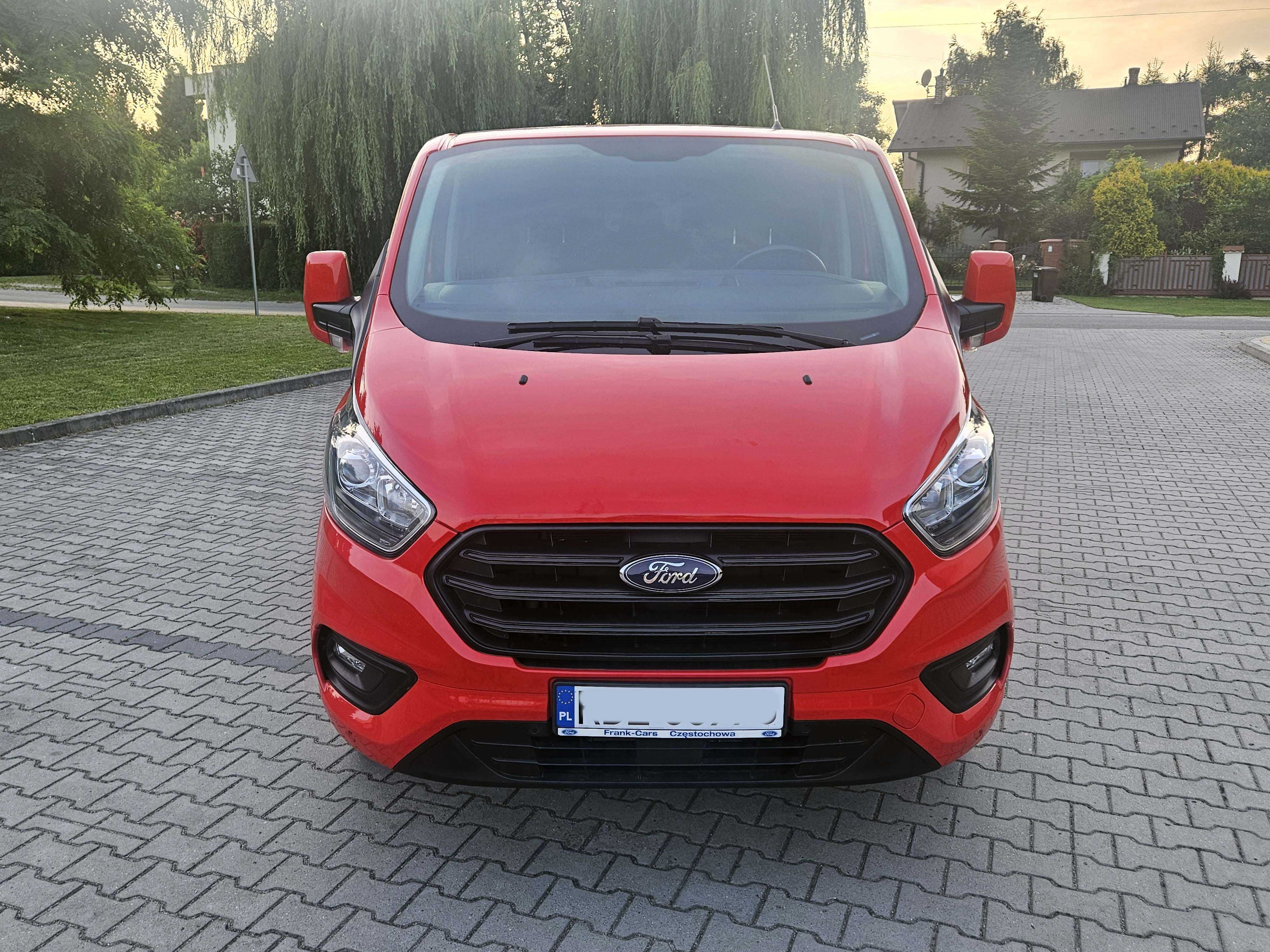 Ford Transit Custom 2.0 130KM Long Brygadówka VAT 23%