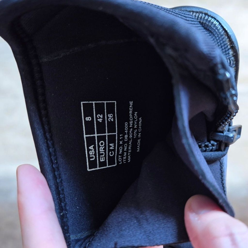 Buty do nurkowania lub morsowania Tusa
