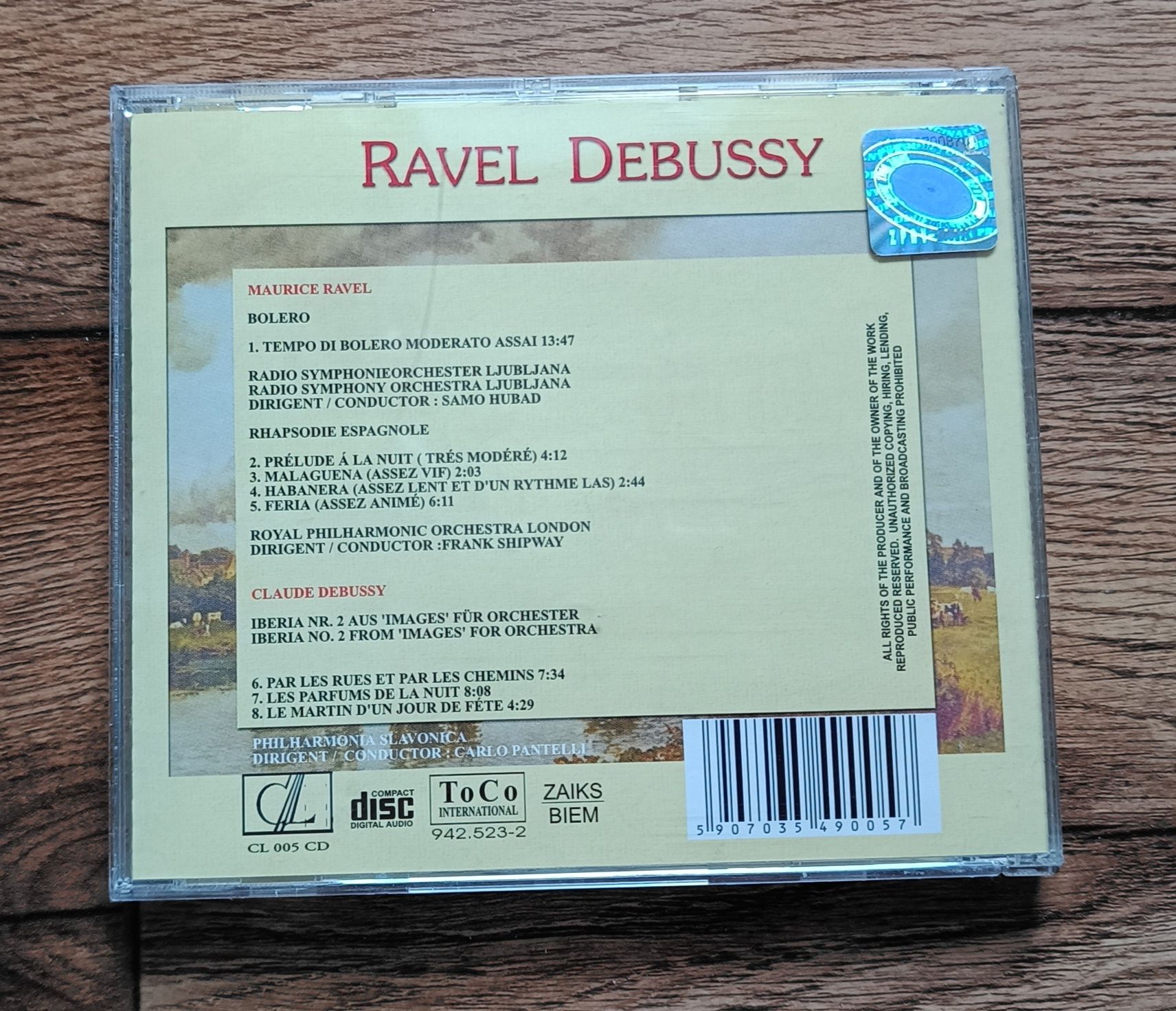 CD Ravel i Debussy