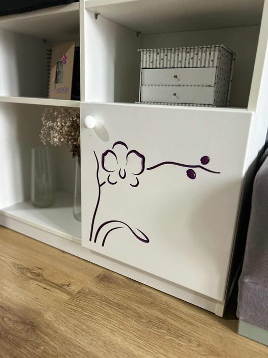 Dwie komody i regał Meblik Orchidea