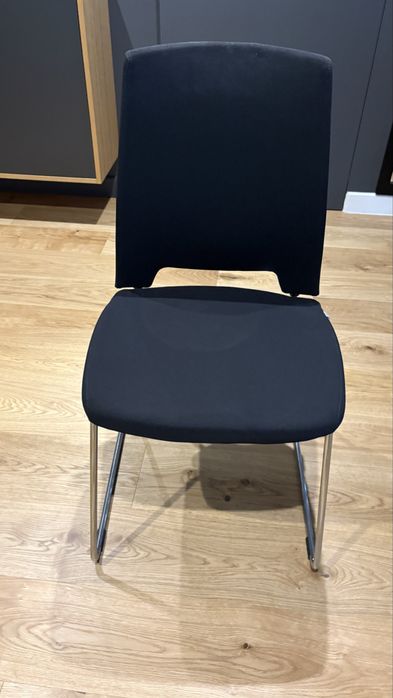 Krzesło biurowe Profim czarne, 4 szt.