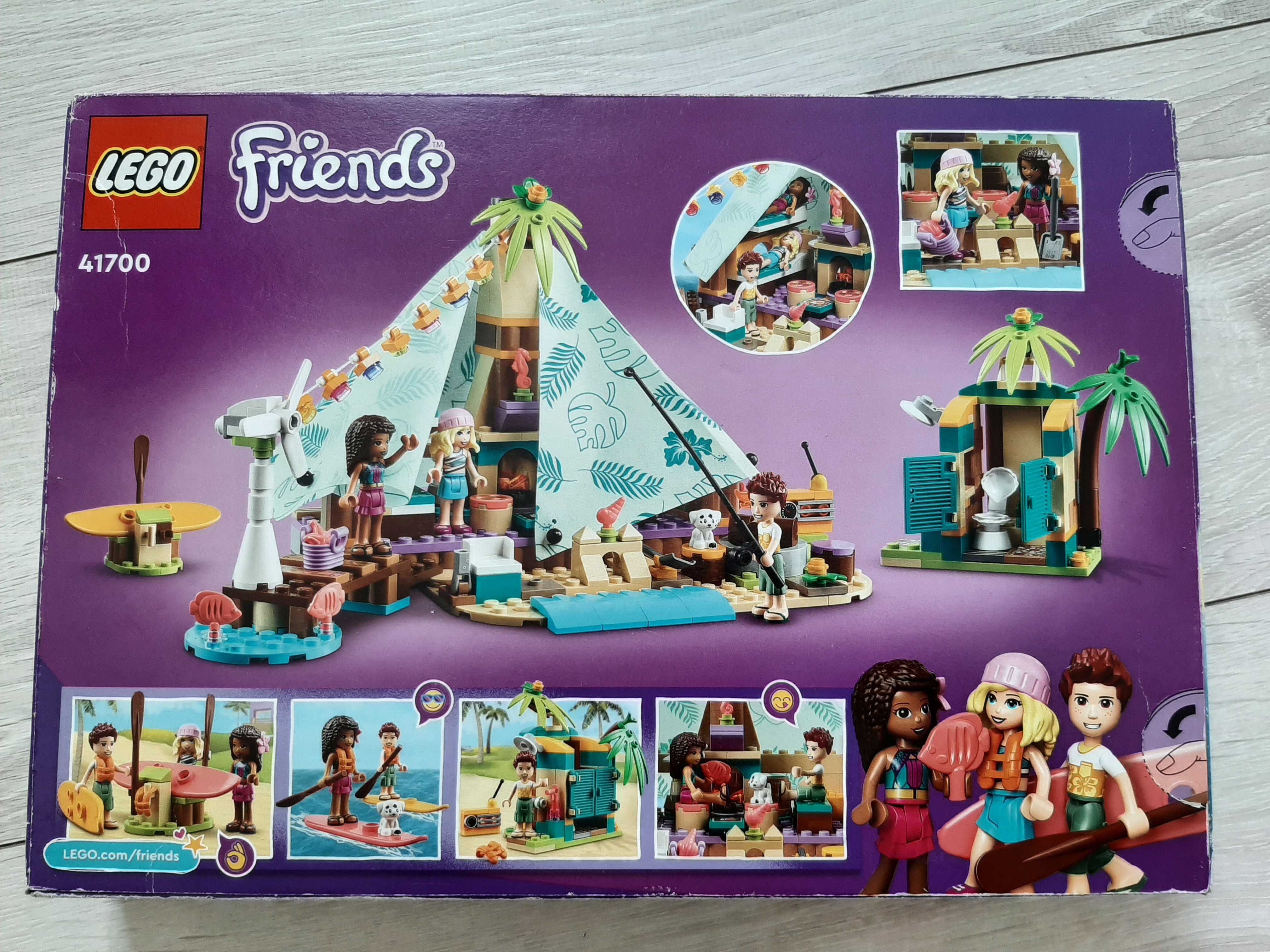 LEGO 41700 Friends - Luksusowy kemping na plaży