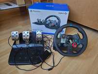 Kierownica Logitech G29 plus pedały Praktycznie nowa na Gwarancji