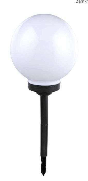 Lampa całoroczna solarna ogrodowa wbijana ozdobna LED wysoka 73 cm