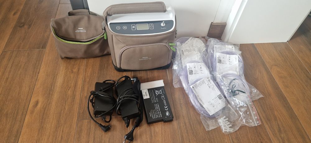Przenośny koncentrator tlenu Philips Simplygo + gratis